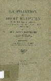 La Filiation en Droit Égyptien