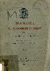 Manuel Du Missionnaire en orient