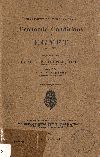 Economic Conditions in Egypt July, 1931