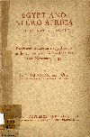 Egypt and Negro Africa