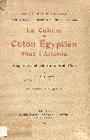 La Culture du Coton Égyptien dans l'Arizona