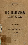 Les Obligations En Droit Egyptien Compare avec Reference au Dernier Projet de Code civil Revise et Unifie. I, Le Contrat