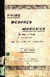 Mesures Poids et Monnaies