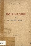 Ibn-Khaldoun et Sa Science Sociale