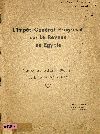 L'Impôt Général Progressif sur le Revenue en Egypte